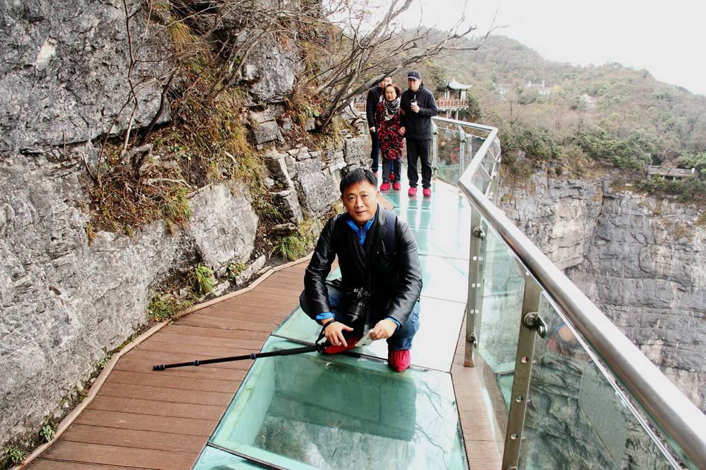 天门山景区观景,天门山生态景区