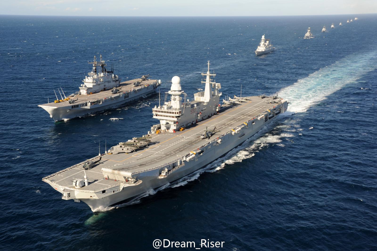 世界航母排名前十国家名单,世界第二航母大国是哪个国家