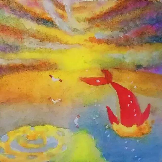 历城二中美术作品,手绘印象城市