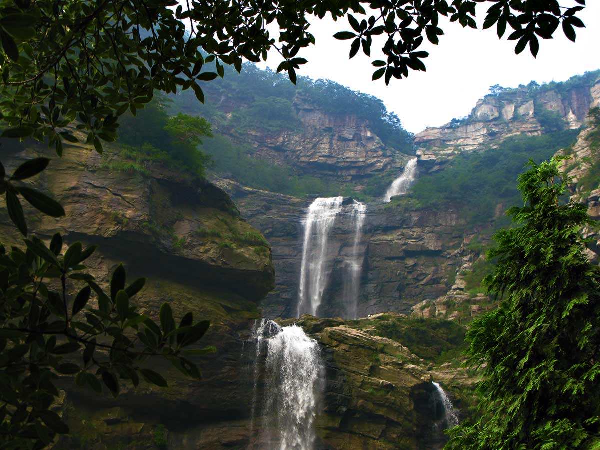 中国顶级黄果树瀑布美景,美丽的黄果树瀑布人间仙境美如画