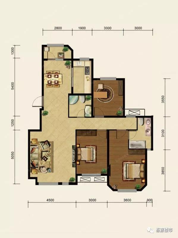 房博士180万,瓦房店金地浅山艺境128平
