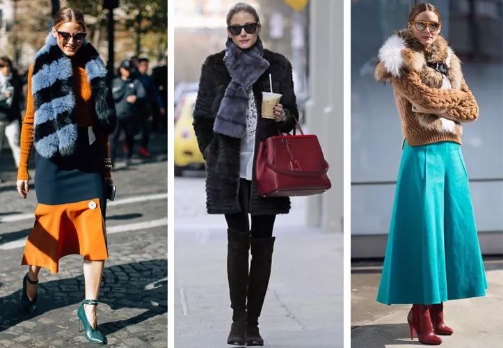 杨幂袁姗姗穿衣搭配图,杨幂羊绒围巾同款