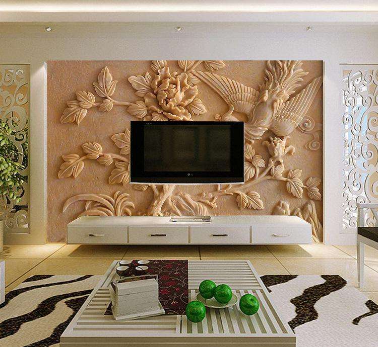 3d墙纸让你家里变得更漂亮,3d壁纸家装效果