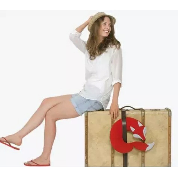 小狐狸u型枕,u型枕小狐狸