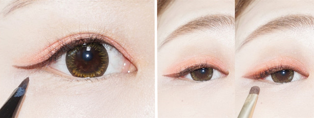 冬日眼妆，让珊瑚色温暖你的冬天