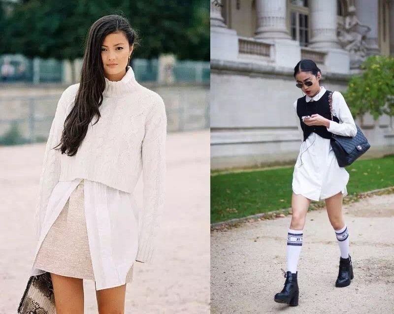 一件衬衫气质十足,一件衬衫让你更有气质