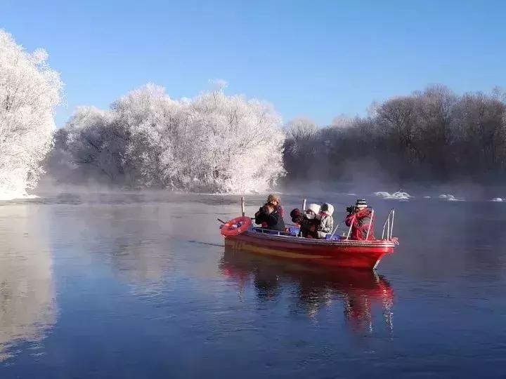 逊克雾凇美景,黑河市大平台雾凇旅游攻略