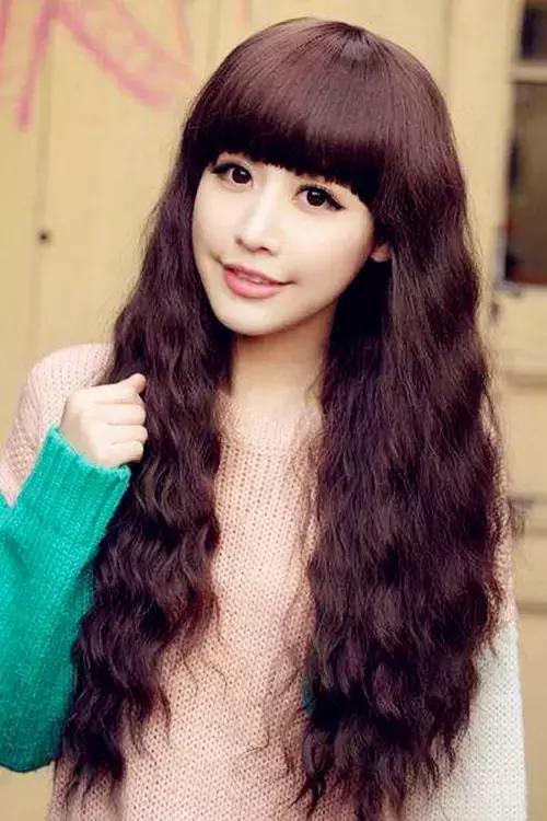 好看的蛋卷发,怎么都不会散的发型