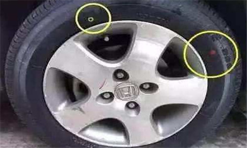 汽车轮胎红点黄点有什么意思,轮胎上的黄点和红点怎么安装