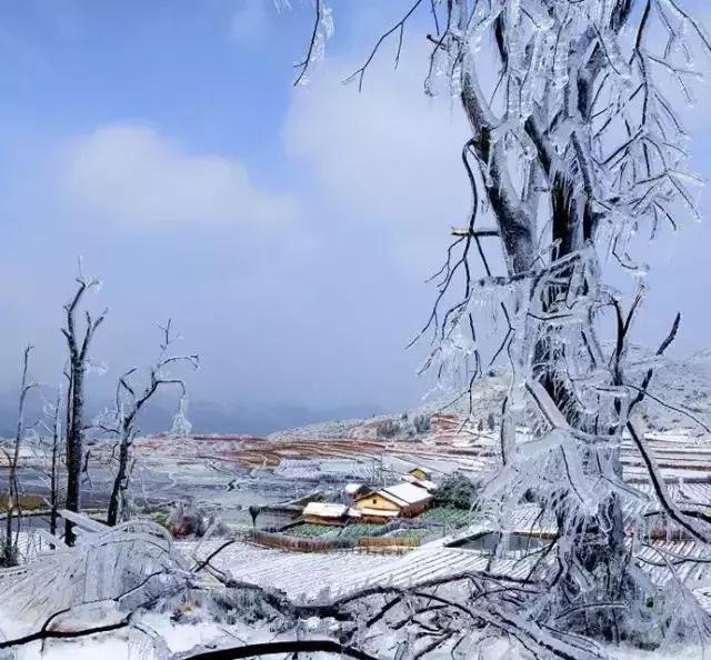 连州雪景旅游区,粤北连州风景