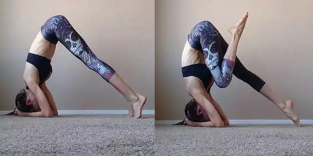 瑜伽中级,如何在两个月内点亮头倒立!