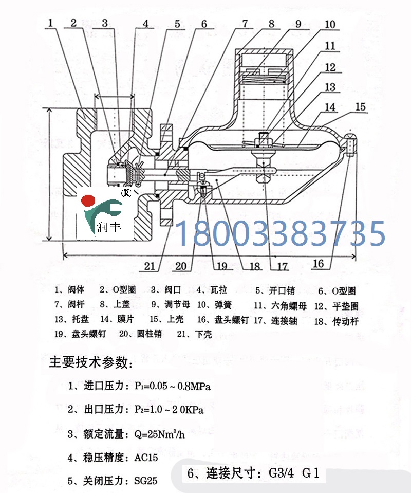 沼气减压阀,天然气管道减压阀的作用