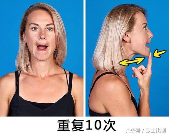 如何让自己的脸瘦训练方法,一个动作能让脸变瘦的方法