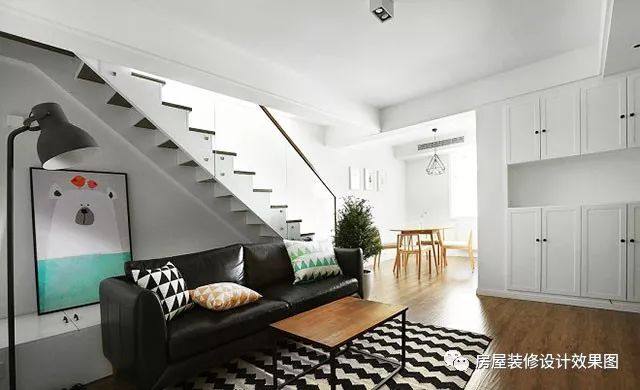 复式楼设计北欧风,北欧风格装修小户型复式楼