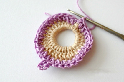 蝴蝶耳环项链的钩编教程,蝴蝶帽子的钩编方法第一部分