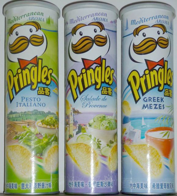 品客薯片最漂亮的包装,品客薯片的限量版