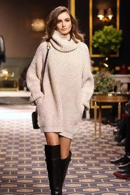 最近很火的针织衫打底,2022时尚潮流百搭针织衫打底单穿