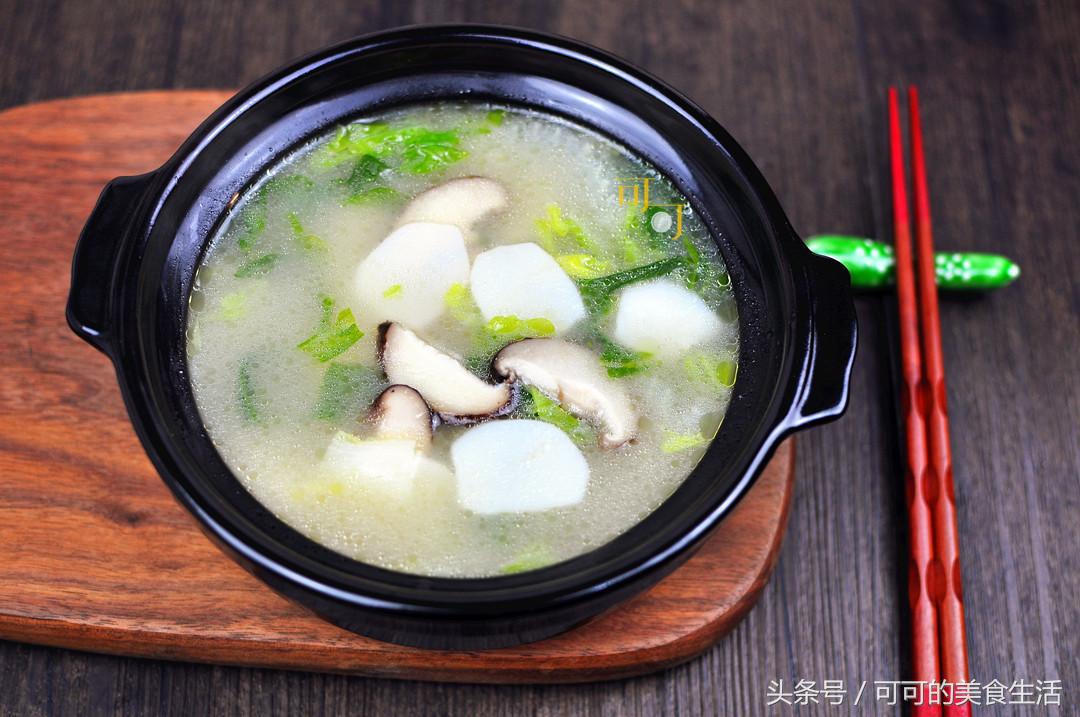 简单的年糕汤,没有配菜的年糕做法