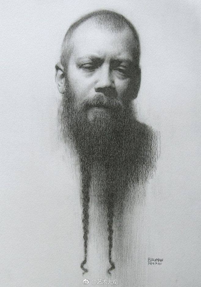 素描唯美肖像图,人物肖像素描高级教学