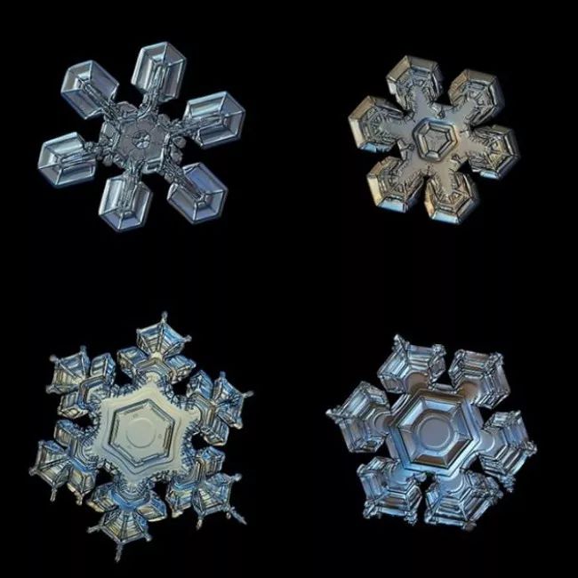 历时8年用微距镜头拍摄的雪花,超级微距拍摄雪花