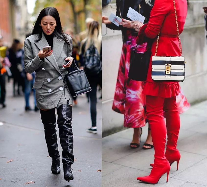 显瘦的过膝靴你值得拥有,过膝靴怎么穿腿长好看又保暖