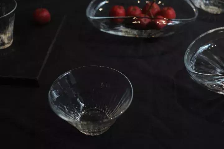 依云玻璃杯,原创自制ins风法式耐高温玻璃杯