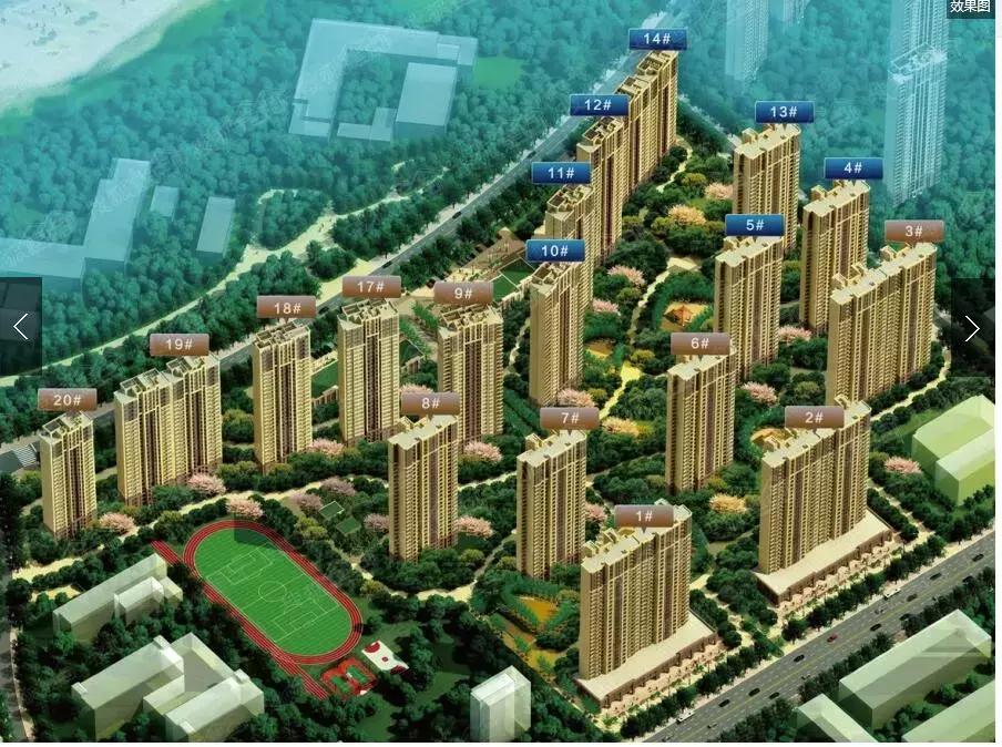 威海华发九龙湾板块,保利凯旋公馆小区