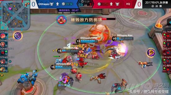 王者荣耀qghappy全部比赛视频,三冠王重回王者