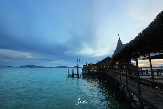 【一只熊的冒险】薄荷色夏日梦，马来西亚沙巴亚庇仙本那历险记——敦沙卡兰海洋公园（完）