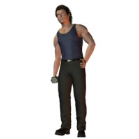 如何用哑铃锻炼胸肌和腹肌,哑铃锻炼腹肌动作方法动态图演示