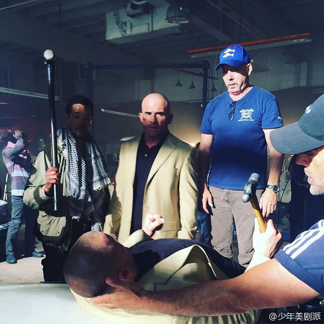 越狱官方预告片,越狱拍摄场景