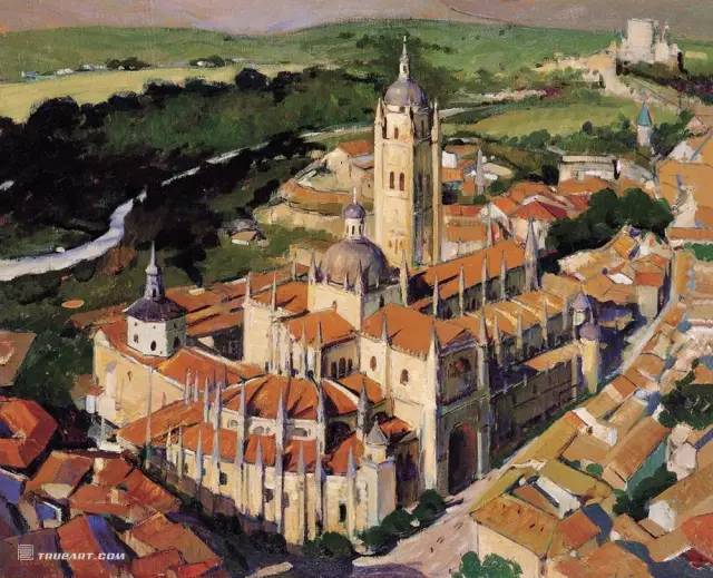 十大惊艳的风景油画,十大惊艳风景的油画