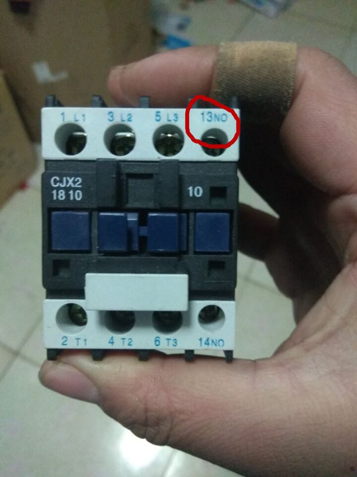 自锁接触器加指示灯接线方法,实操自锁接触器接线方法