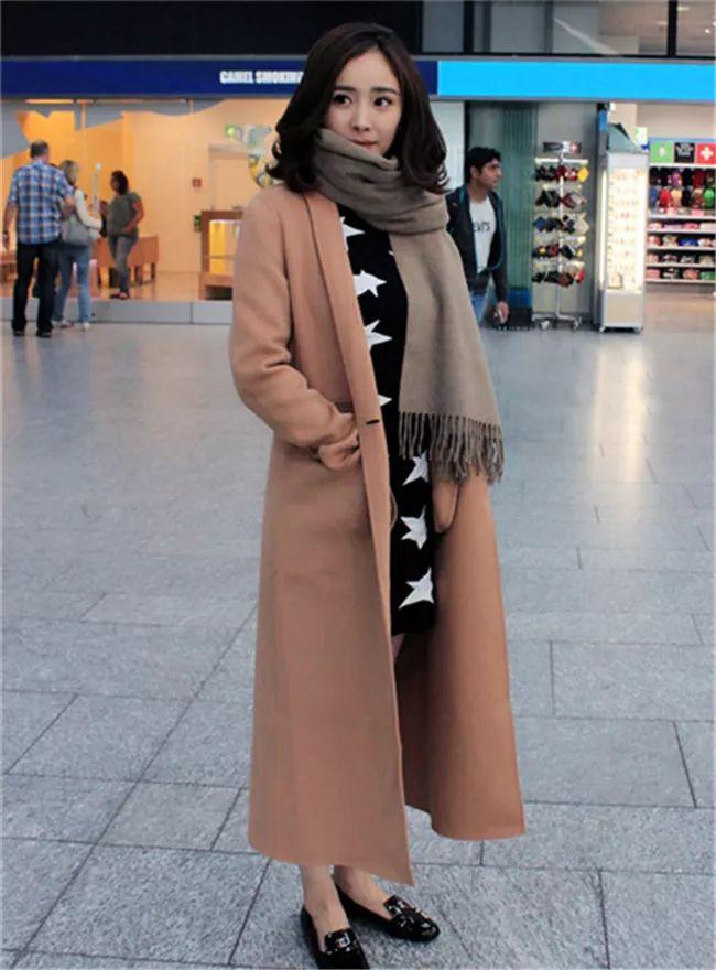 美丽围巾搭配时尚美出高级感,好看又时髦的围巾