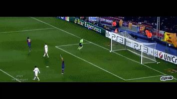 梅西最疯狂的足球赛,梅西最疯狂的助攻