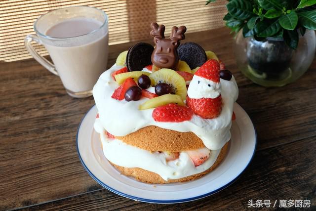 蛋糕教程新手裱花装饰,新手学做蛋糕抹面裱花