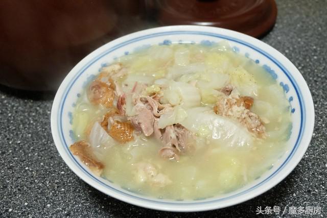 烤鸭架炖鸭汤的最佳搭配,烤鸭的鸭架熬汤怎么做好吃