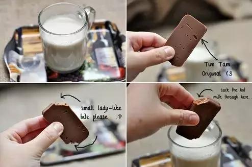 澳洲timtam饼干吃法,澳洲tim饼干