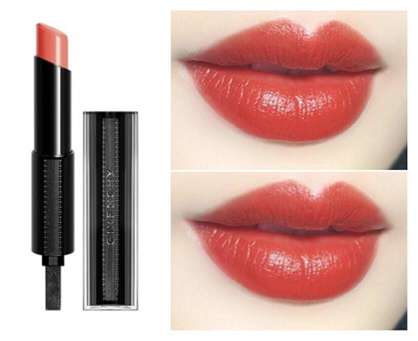 ysl娇兰纪梵希口红试色 (纪梵希小羊皮n37色号和娇兰214)