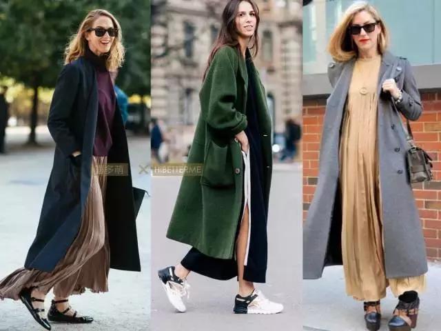 冬天怎么穿裙子才不冷请get这三招,高个子冬天穿什么裙子好看