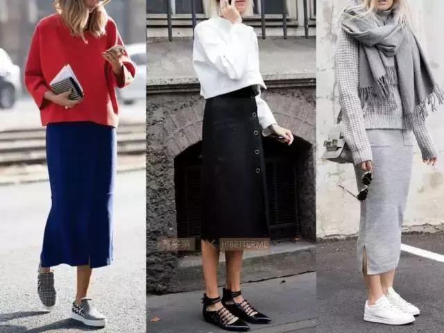 冬天怎么穿裙子才不冷请get这三招,高个子冬天穿什么裙子好看