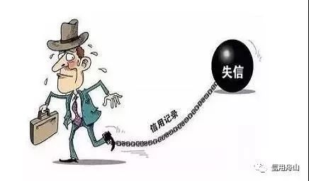 2017年舟山市十大信用联合奖惩典型案例