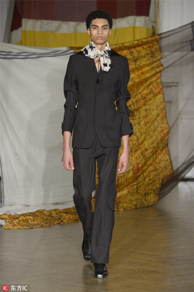 二线伦敦男装秀,2024伦敦时装周