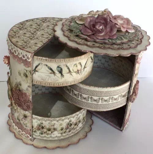 废旧鞋盒改造收纳封闭式盒,收纳盒改造柜子