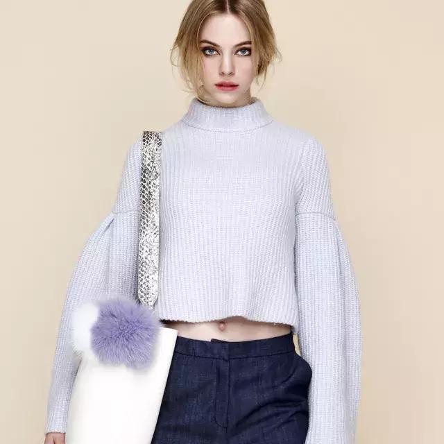 韩国小众蓝色包,韩国小众包