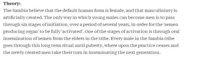 外国人讲述在二十一世纪发现最为奇怪的习俗、传统或信仰的是··