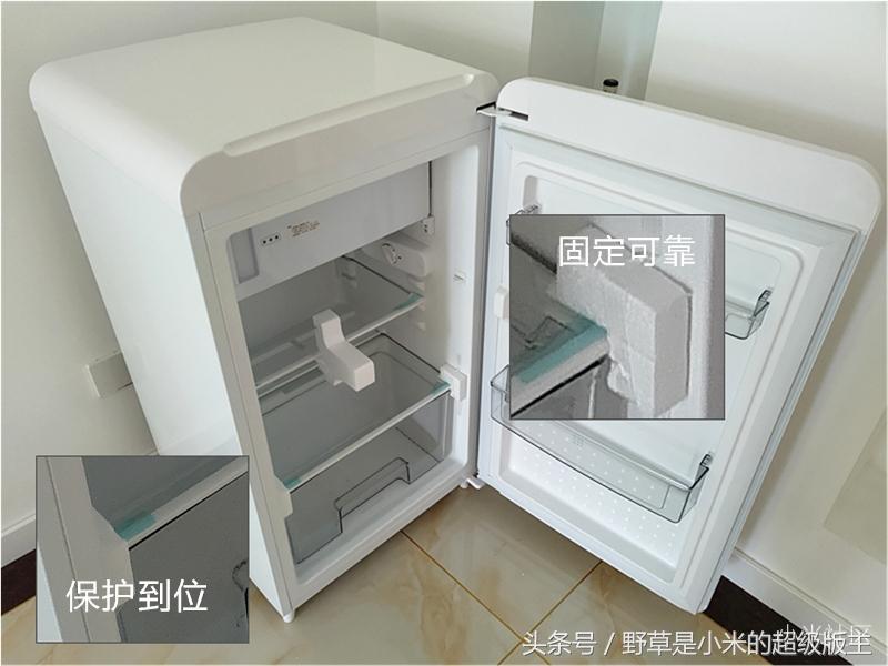 小吉复古冰箱具体尺寸,小吉复古冰箱
