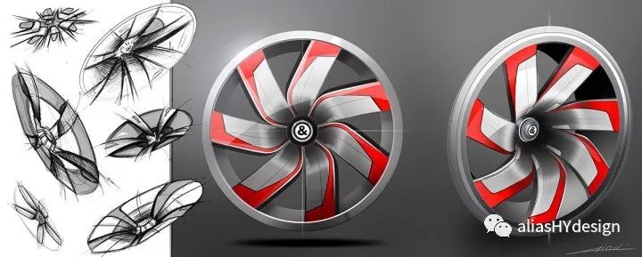 科技与美感并存轮毂设计合集AliasHYDesign分享