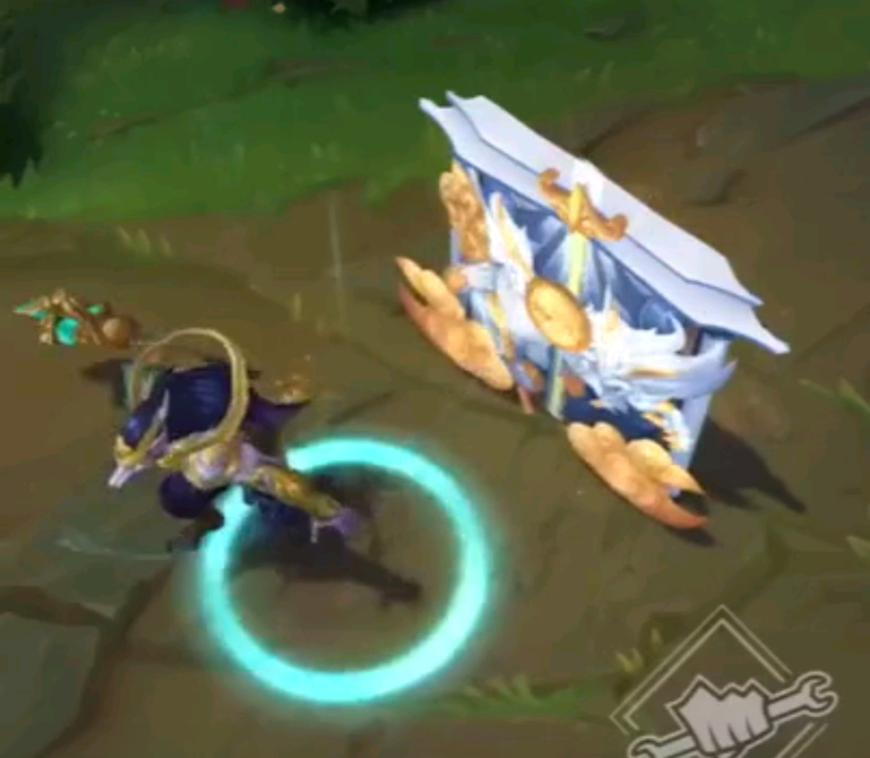 lol手游鳄鱼泳池派对皮肤特效,LOL新皮肤特效