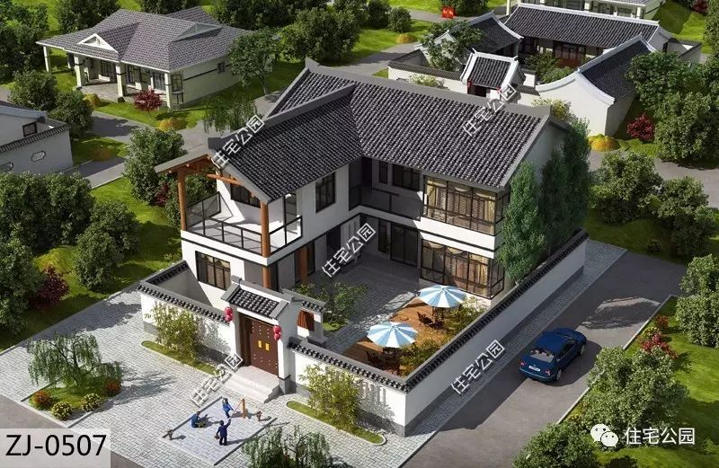 14套农村超赞户型25个大美案例，30万建房，湖南四川究竟谁更牛？